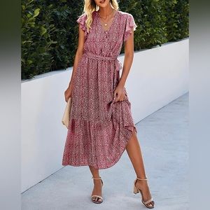 NWOT Women Midi Dress